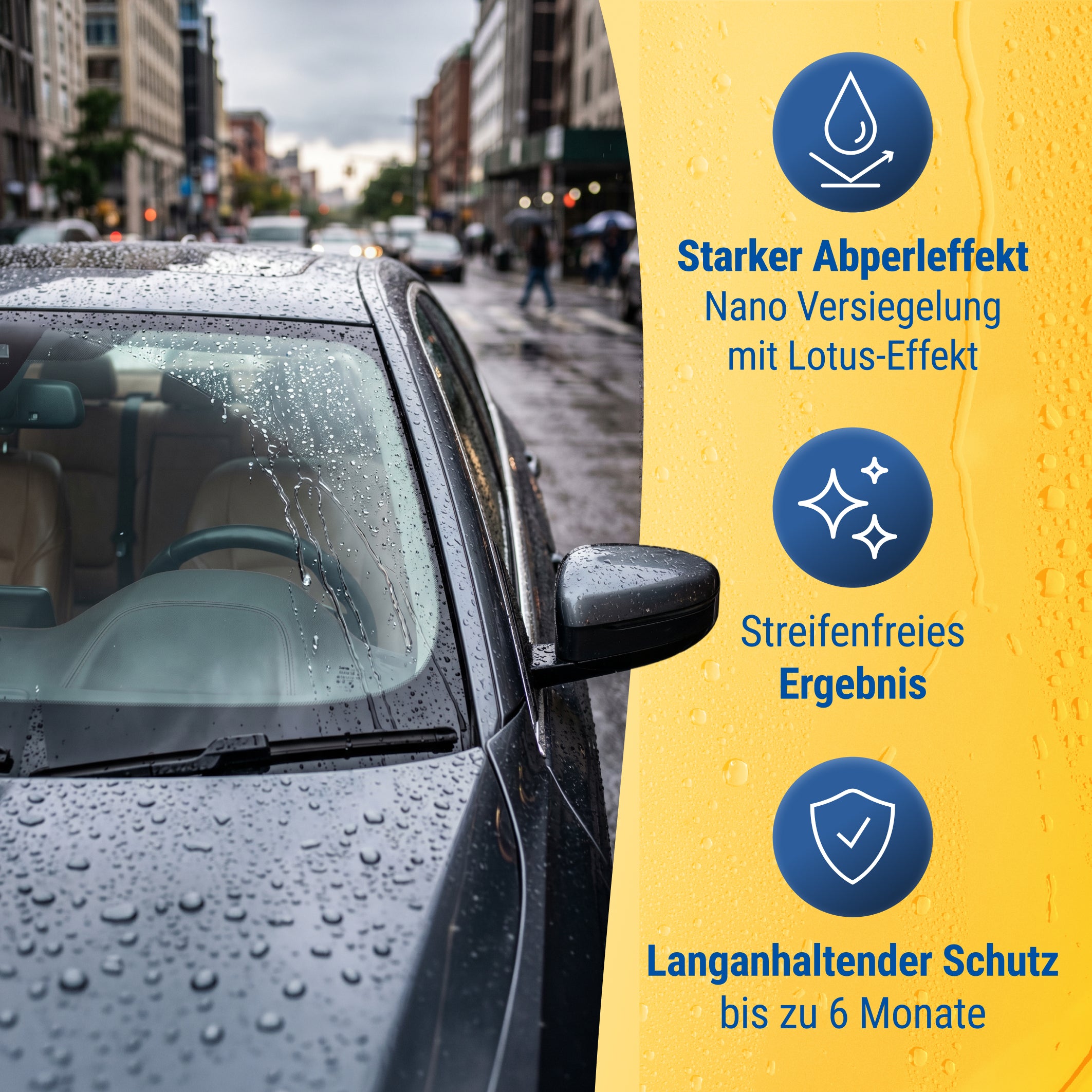 Glasversiegelung RAINSHIELD+ 500ml 1x