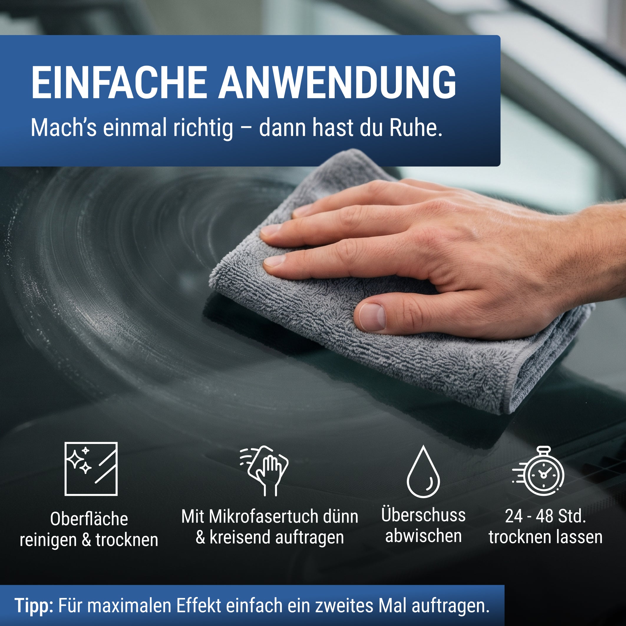 Glasversiegelung RAINSHIELD+ 500ml 1x