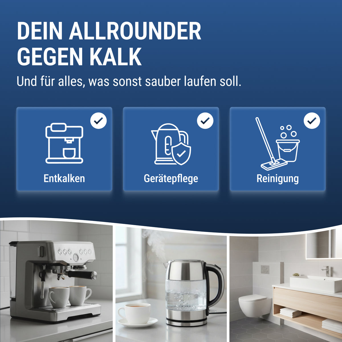 Entkalker für Kaffeevollautomaten