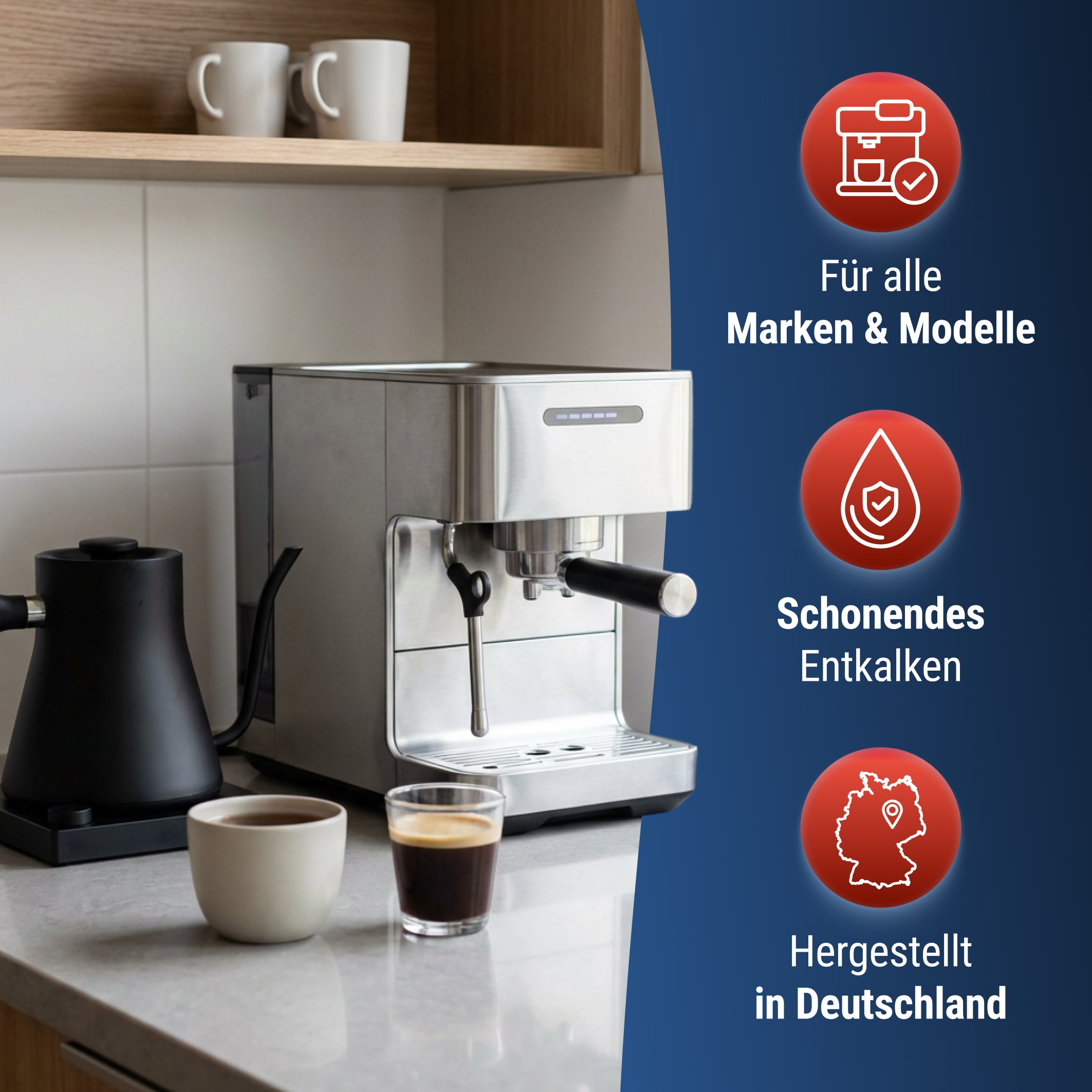 Entkalker für Kaffeevollautomaten