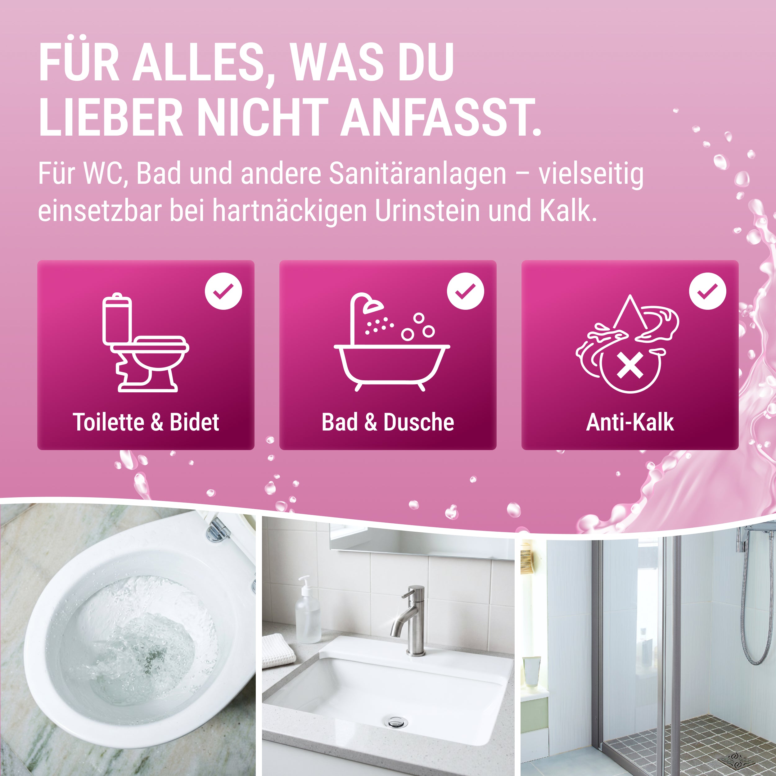 Urin- und Kalksteinentferner 750 ml 1x