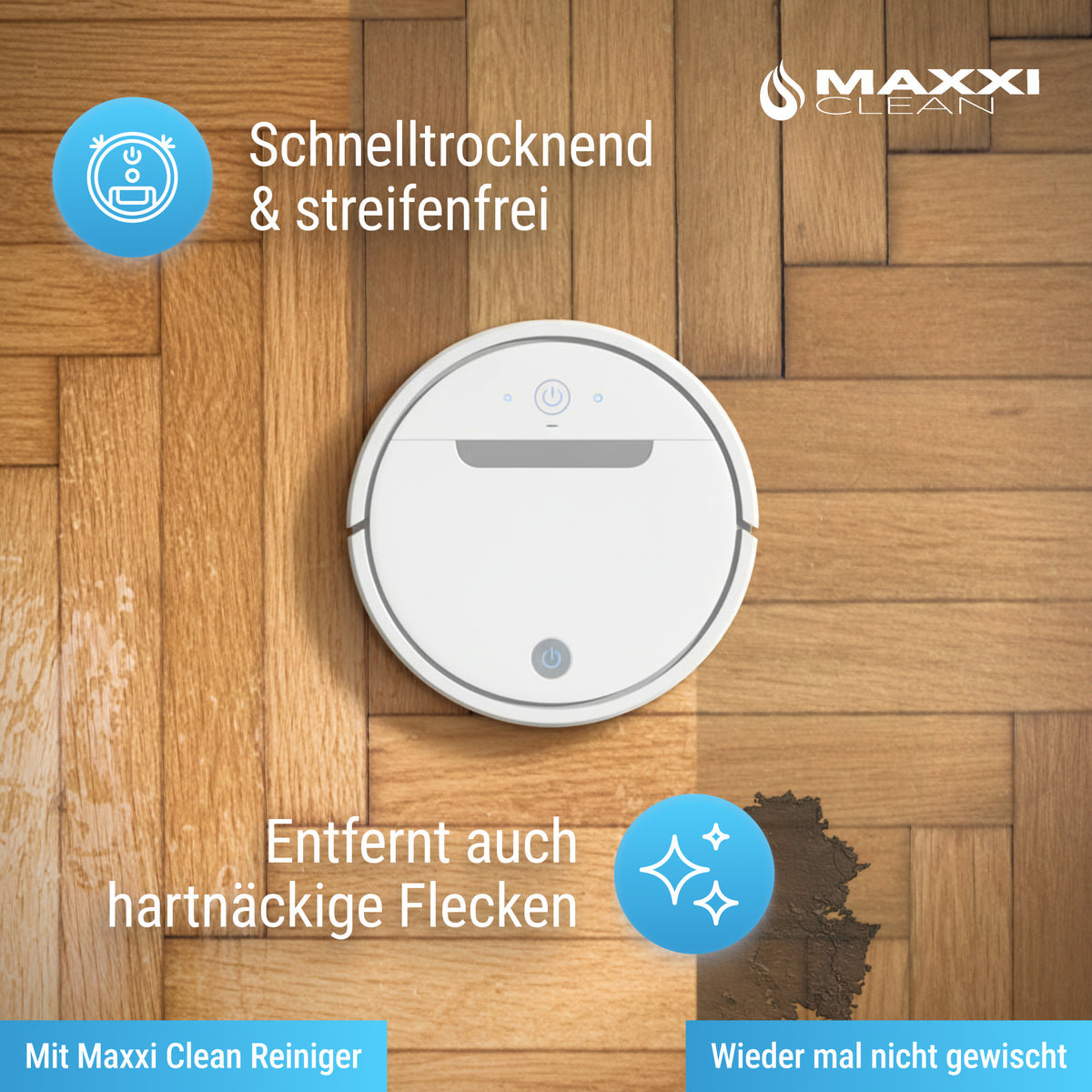 Wischroboter Reinigungsmittel 750ml