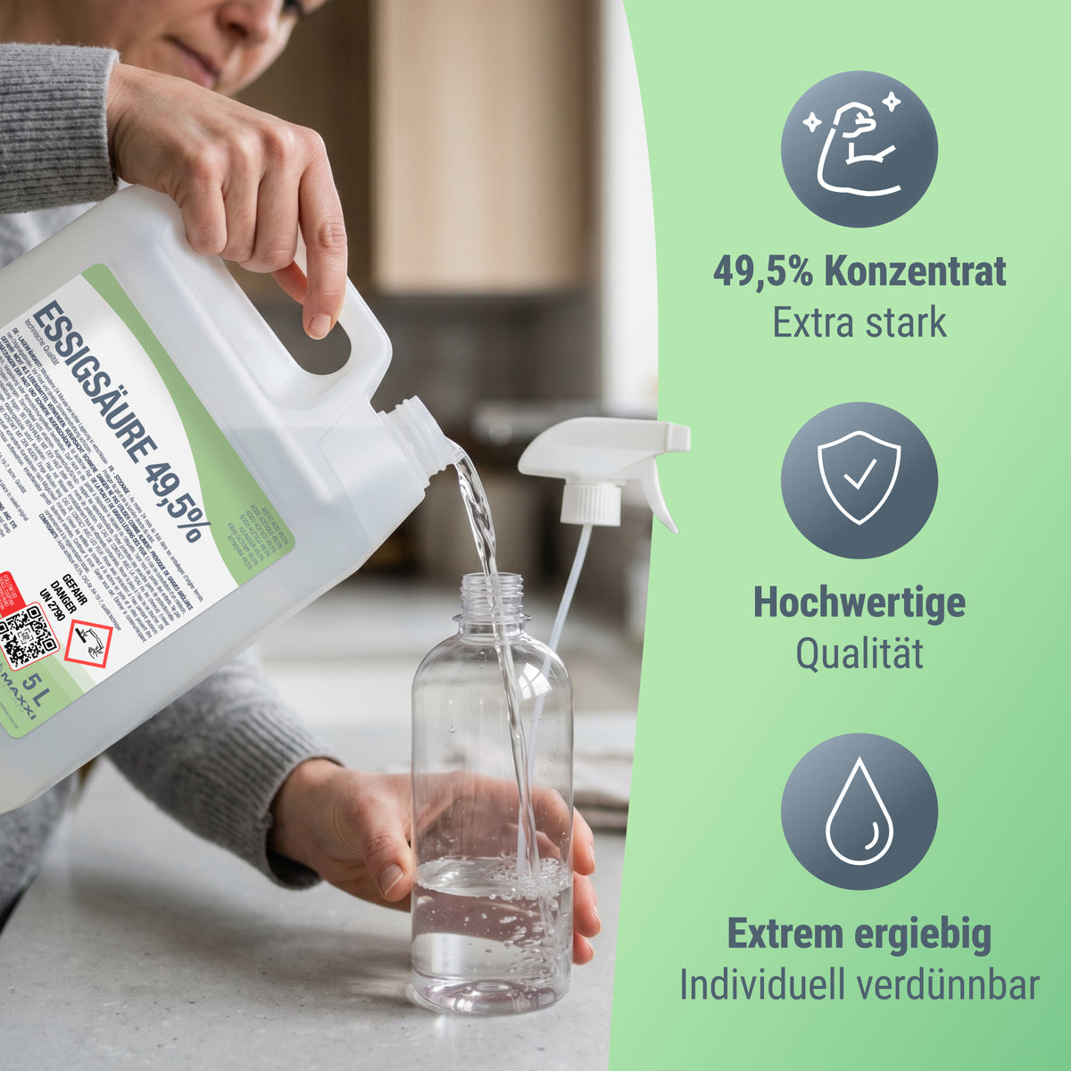 Essigsäure 49.5% Kanister 5 Liter