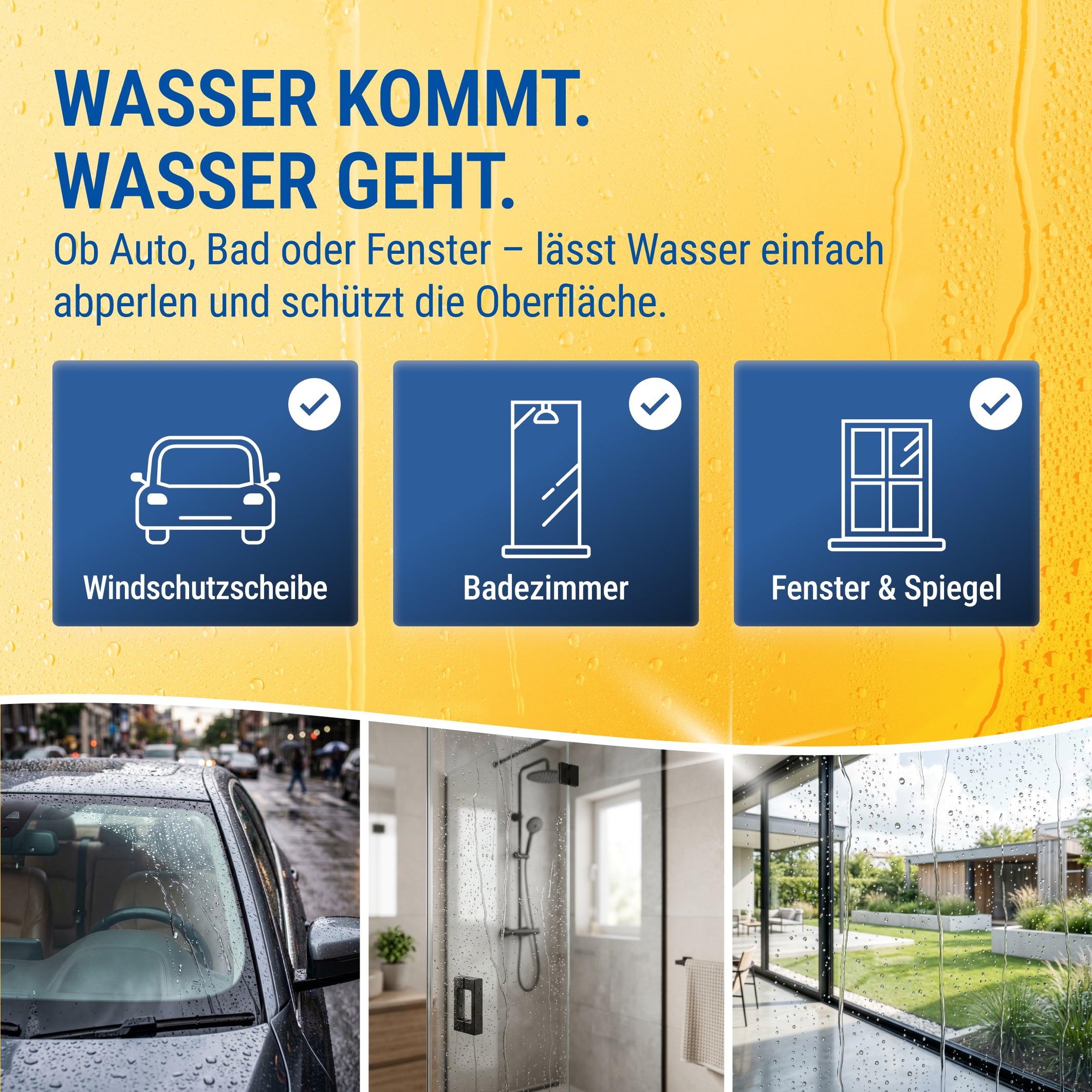 Glasversiegelung RAINSHIELD+ 500ml 1x