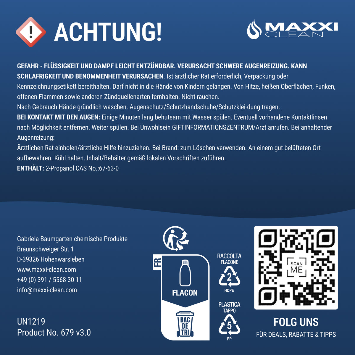 Isopropanol Spray