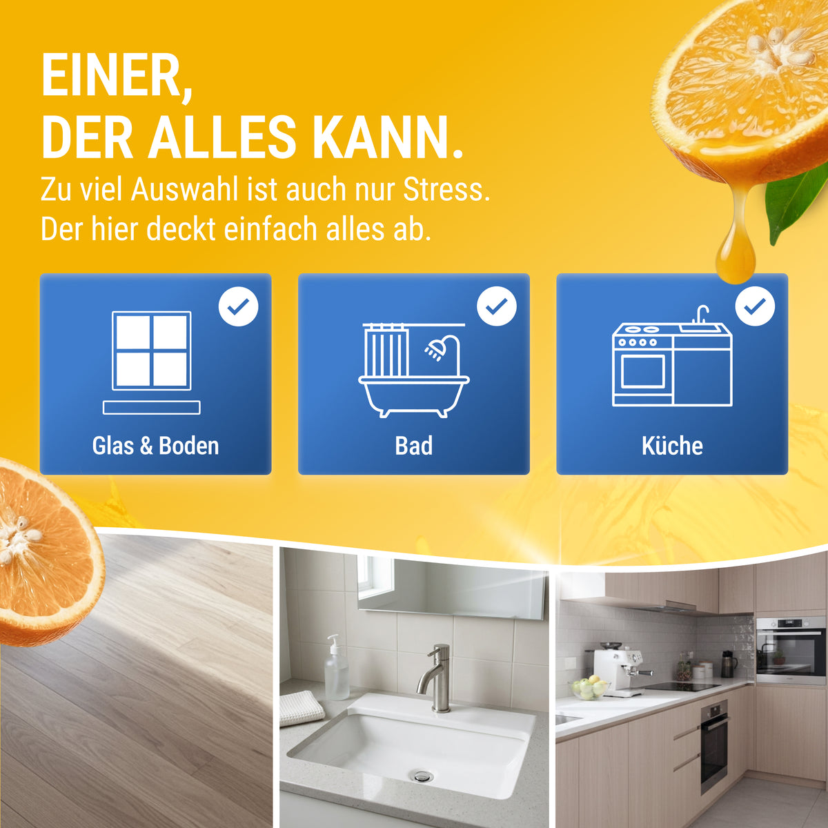 Orangenreiniger pur 500 ml