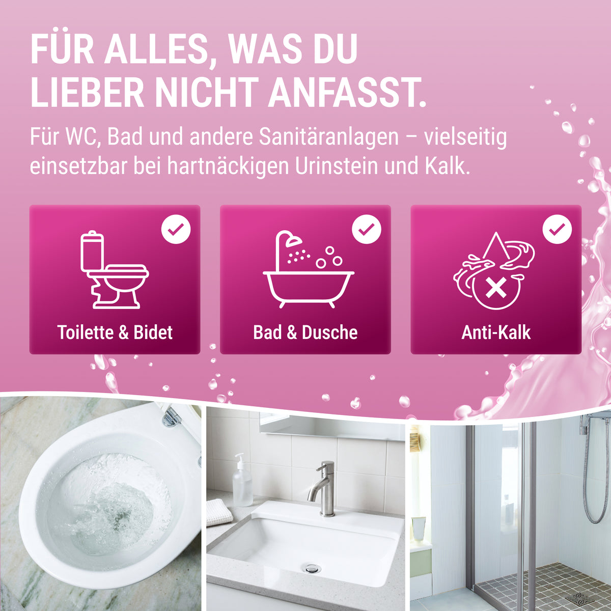 Urin- und Kalksteinentferner 750 ml 1x