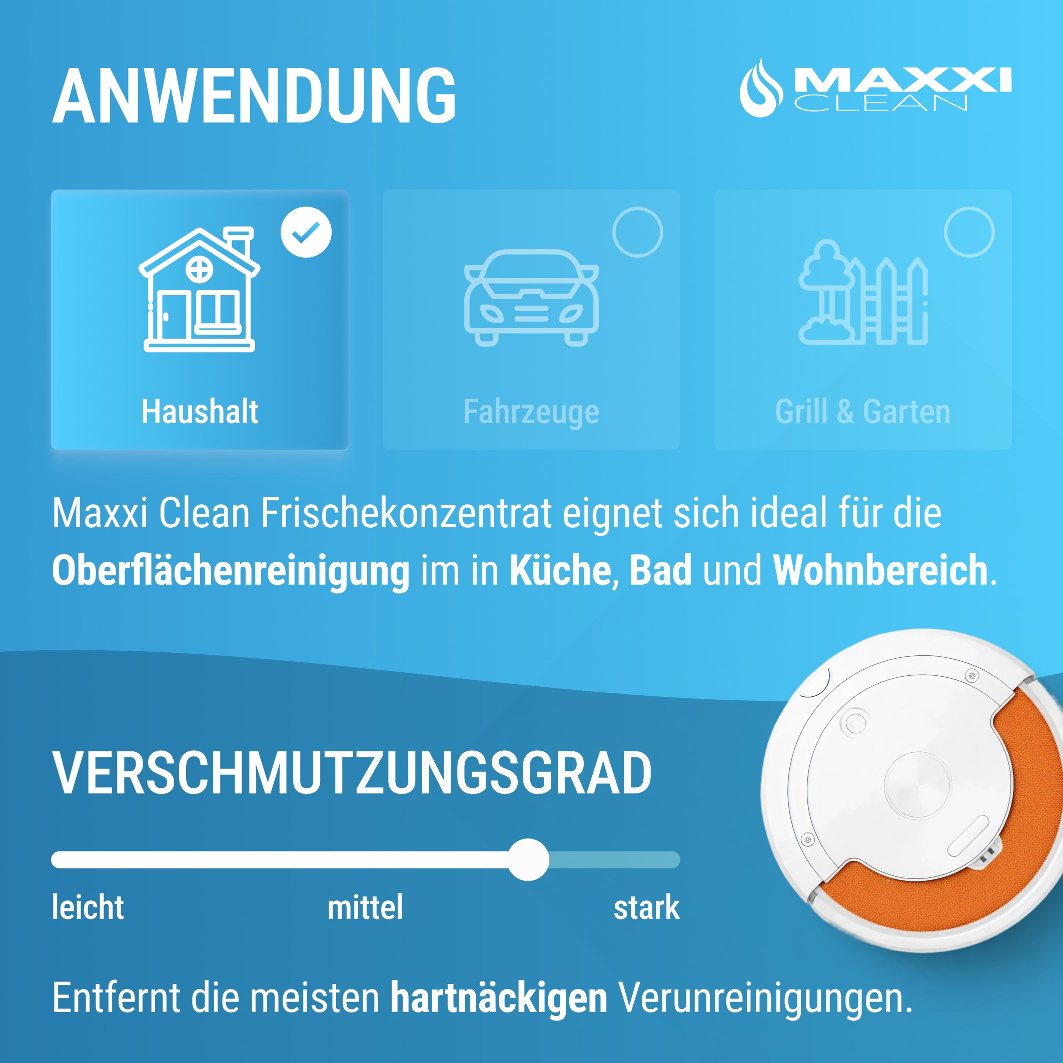 Wischroboter Reinigungsmittel 750ml