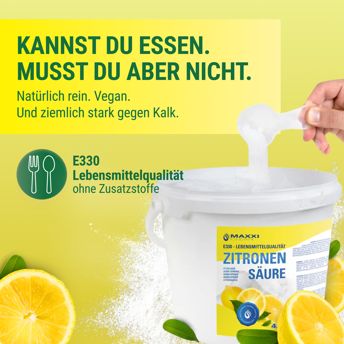 Maxxi Clean Zitronens�ure 4,5 kg Eimer 4,5 kg