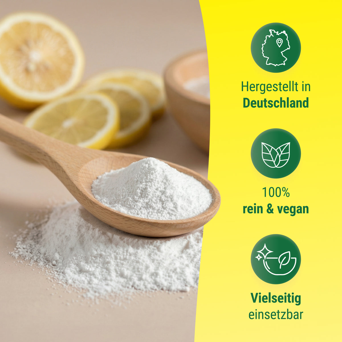 1kg Citric Acid Descaler Cleaner E330 Powder C6H8O7 100% vegan