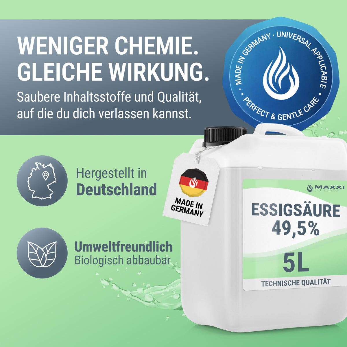 Essigsäure 49.5% Kanister 5 Liter